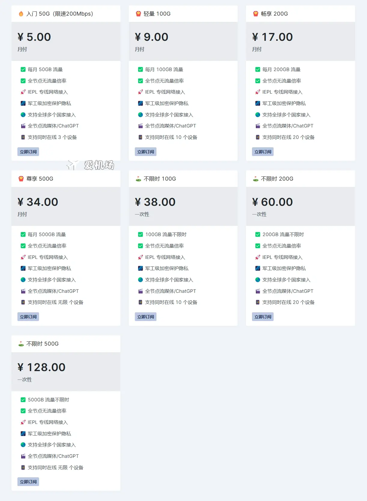 ofonet 机场订阅价格 ofonet 机场订阅价格